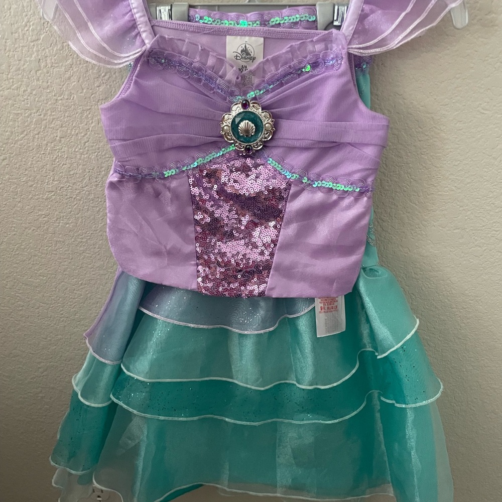 Purple and Teal Kids Mermaid Costume- like new